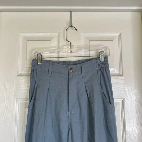 MADEWELL The Neale Straight-Leg Pant in Drapeweave Overcast Size 2 2023 Office - Picture 6 of 11